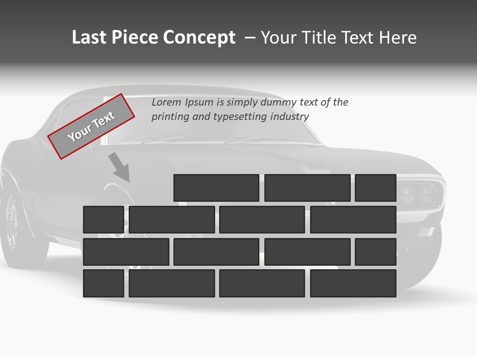 Young Border Blossom PowerPoint Template