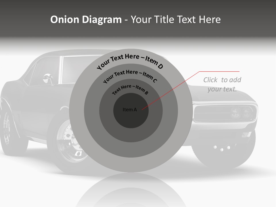 Young Border Blossom PowerPoint Template