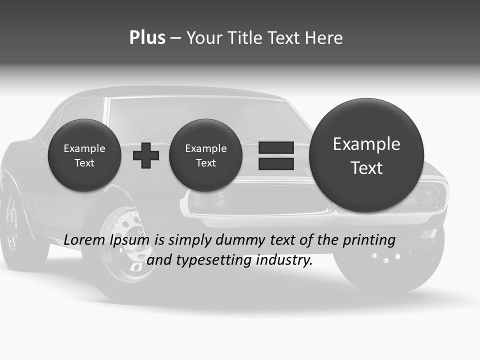 Young Border Blossom PowerPoint Template