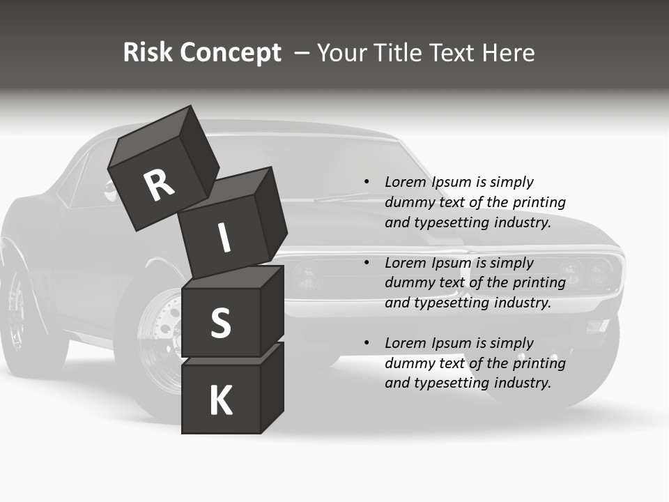 Young Border Blossom PowerPoint Template