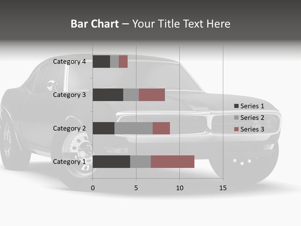 Young Border Blossom PowerPoint Template