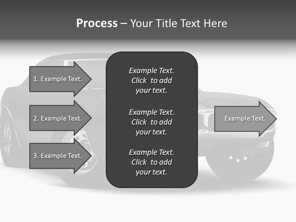 Young Border Blossom PowerPoint Template
