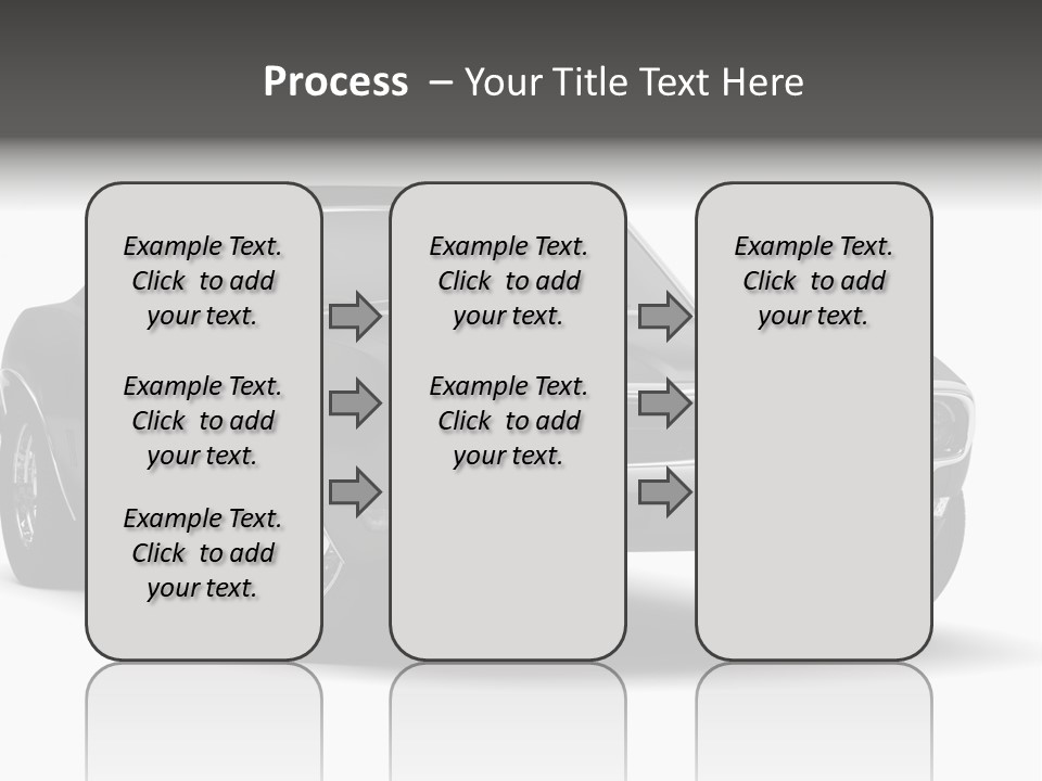 Young Border Blossom PowerPoint Template