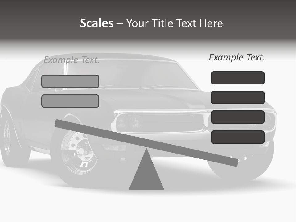 Young Border Blossom PowerPoint Template