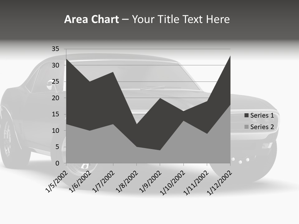 Young Border Blossom PowerPoint Template