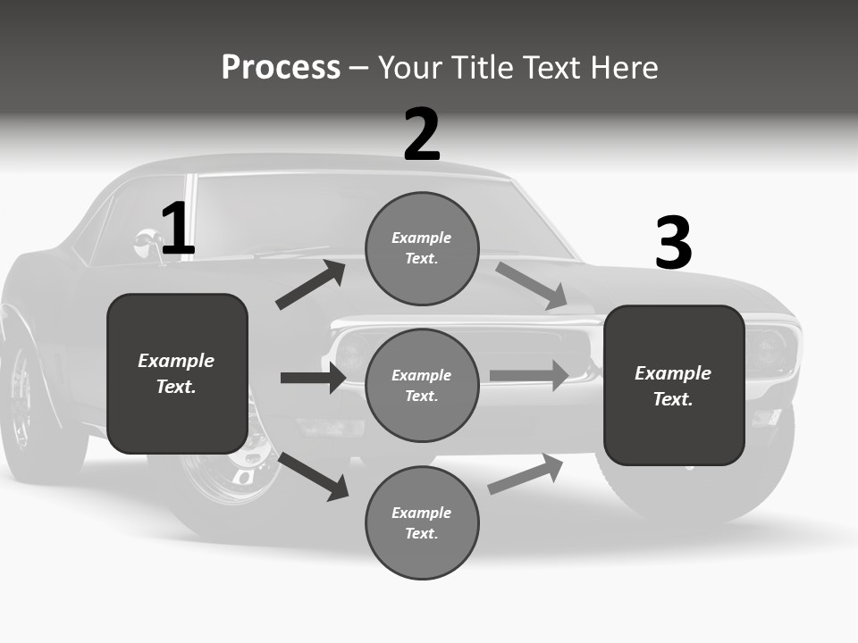 Young Border Blossom PowerPoint Template