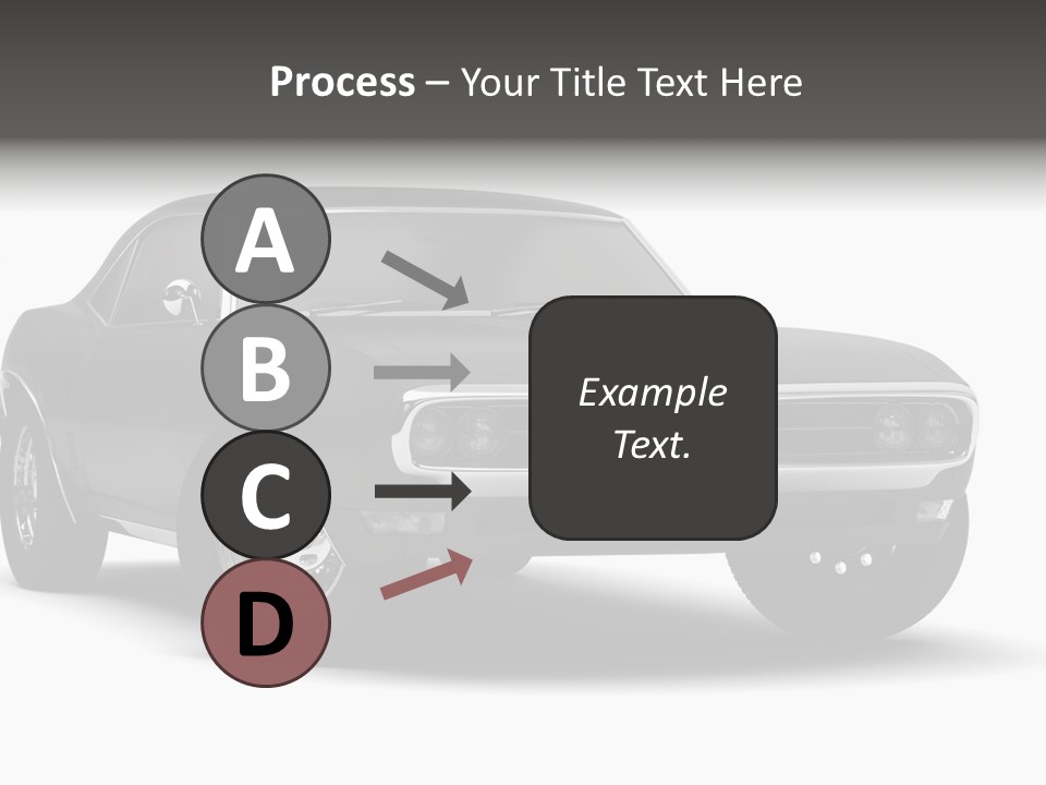 Young Border Blossom PowerPoint Template