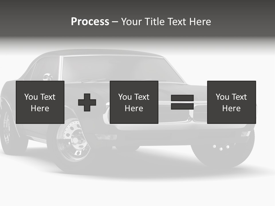 Young Border Blossom PowerPoint Template