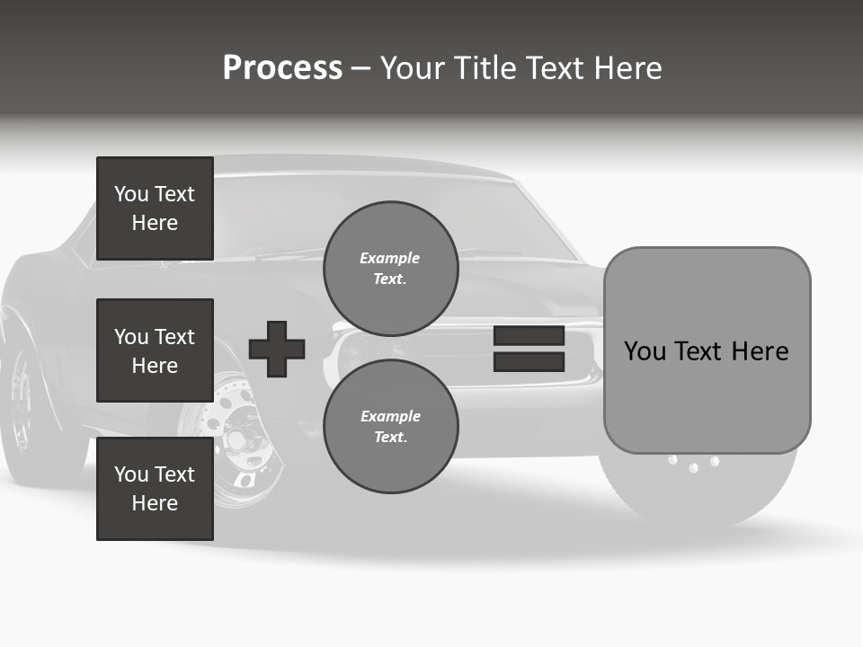 Young Border Blossom PowerPoint Template