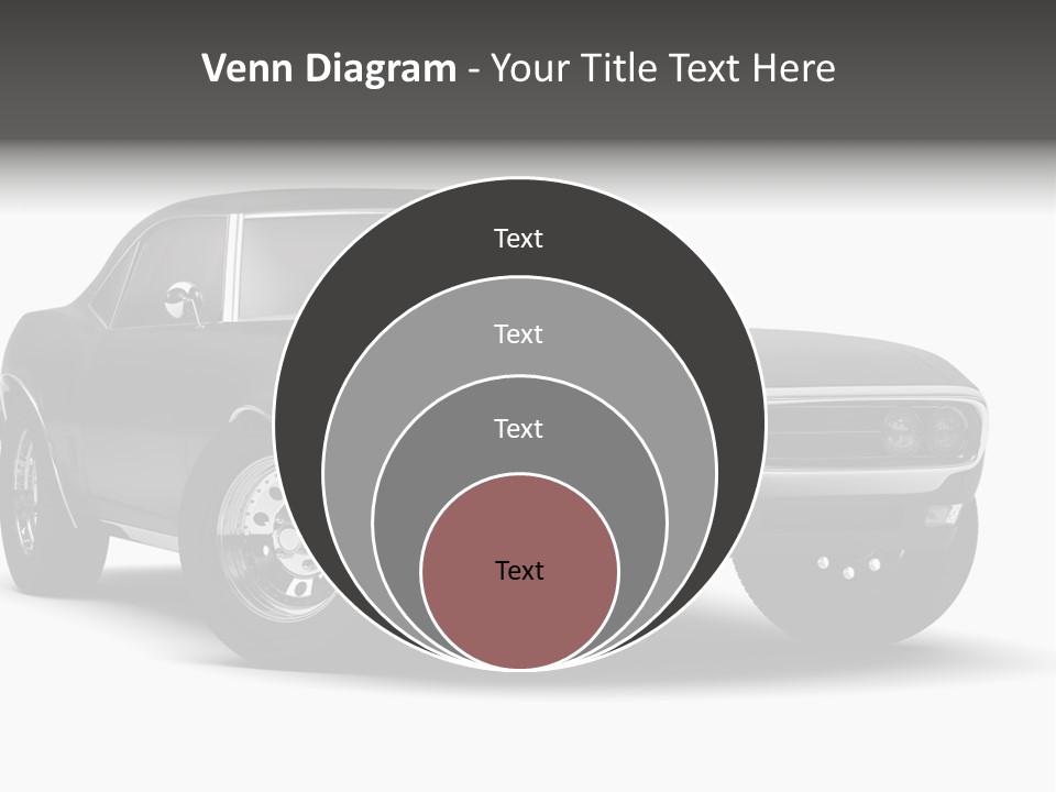 Young Border Blossom PowerPoint Template