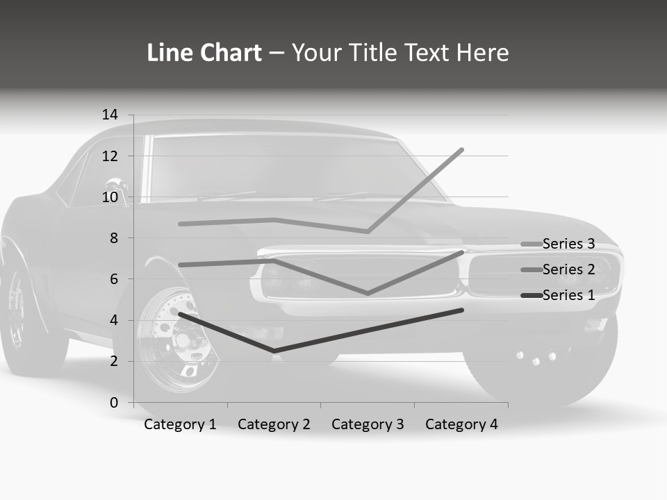 Young Border Blossom PowerPoint Template