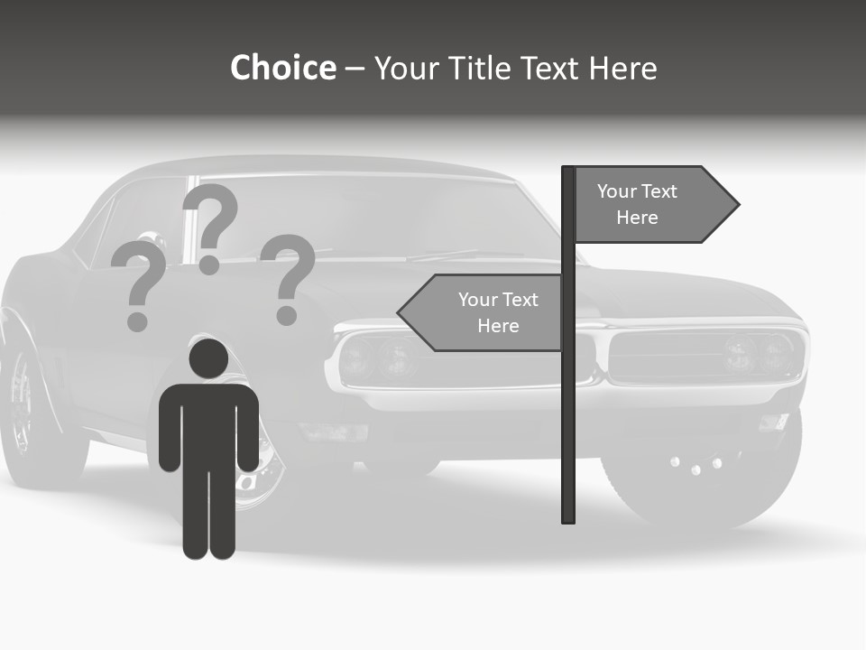 Young Border Blossom PowerPoint Template