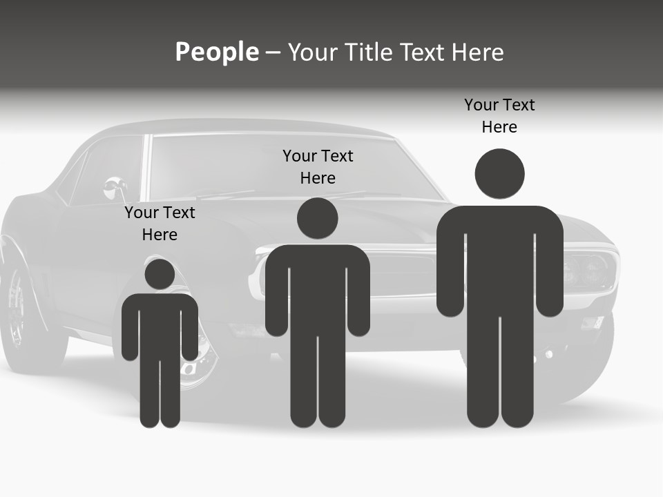 Young Border Blossom PowerPoint Template