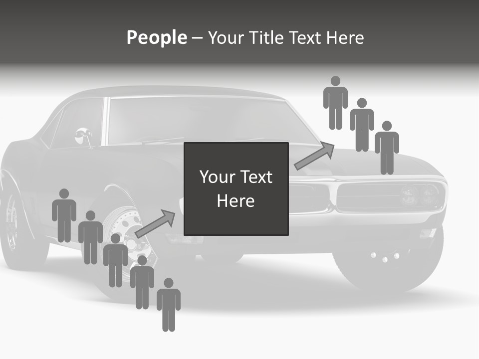 Young Border Blossom PowerPoint Template