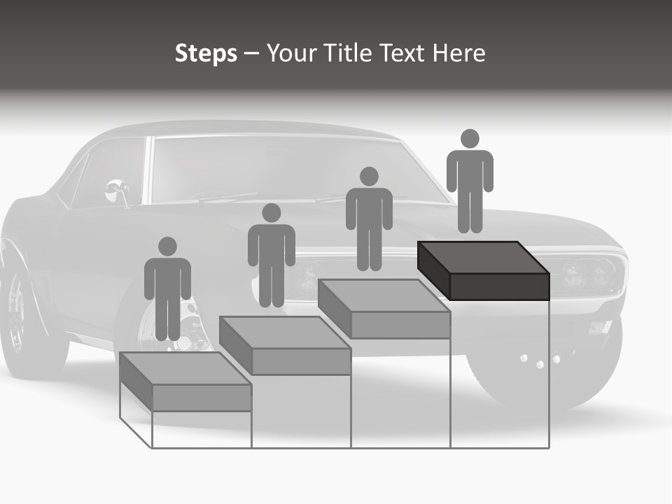 Young Border Blossom PowerPoint Template