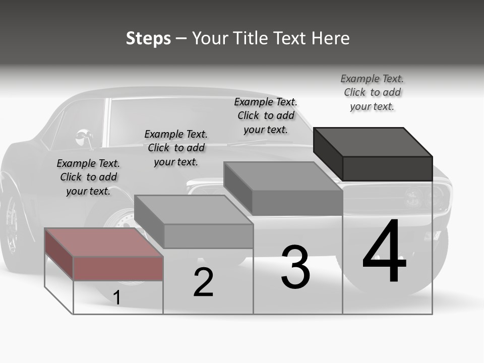 Young Border Blossom PowerPoint Template