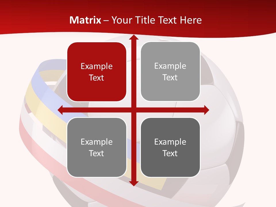 Standard Stadium Leather PowerPoint Template