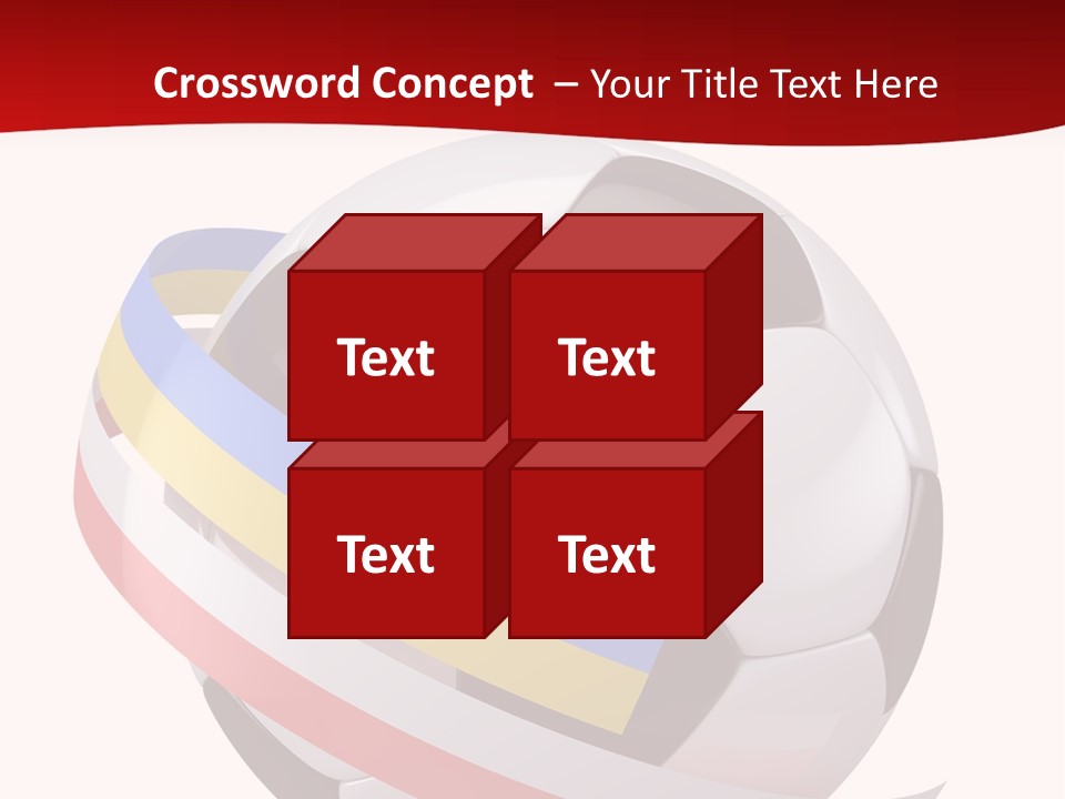 Standard Stadium Leather PowerPoint Template