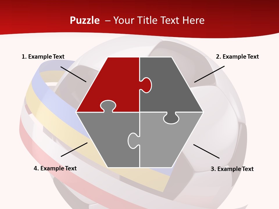 Standard Stadium Leather PowerPoint Template