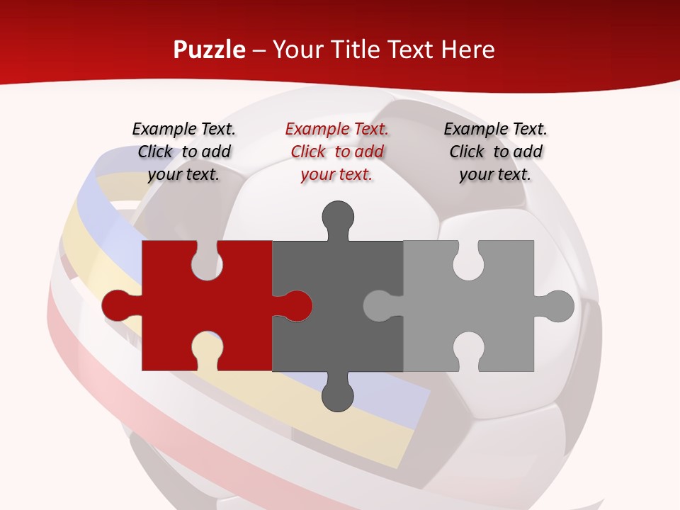 Standard Stadium Leather PowerPoint Template