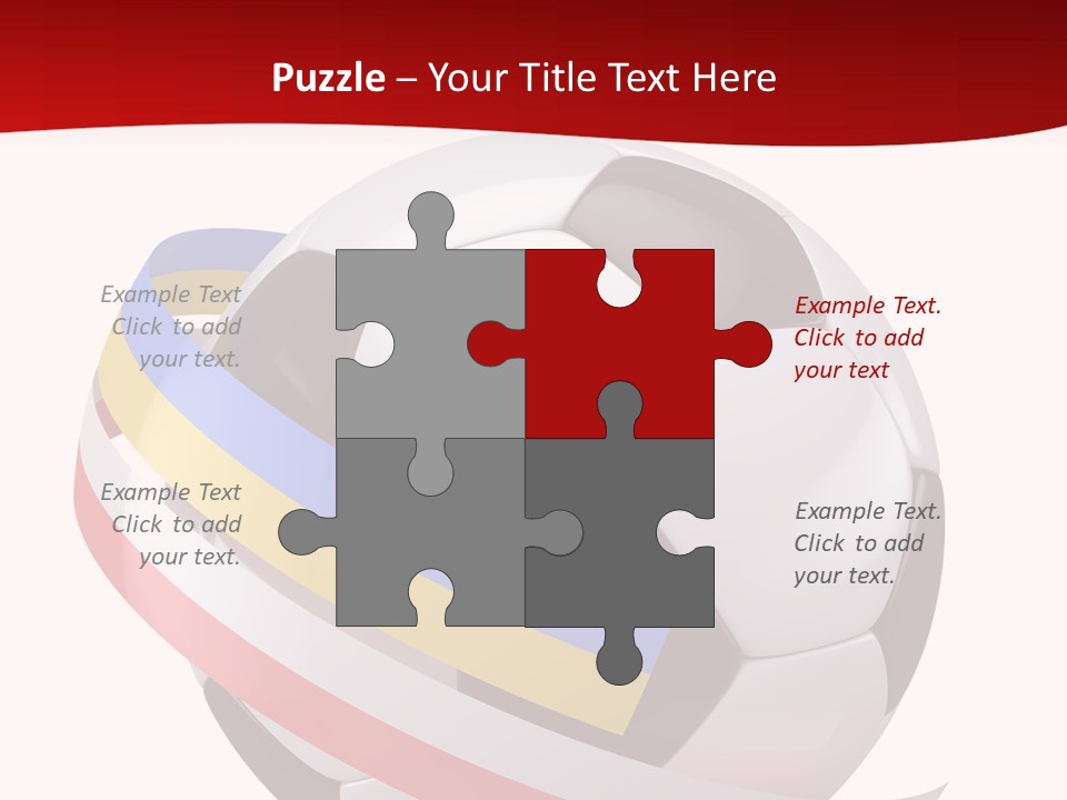 Standard Stadium Leather PowerPoint Template