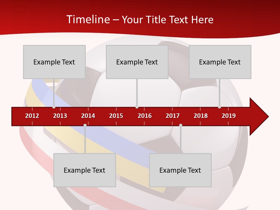 Standard Stadium Leather PowerPoint Template