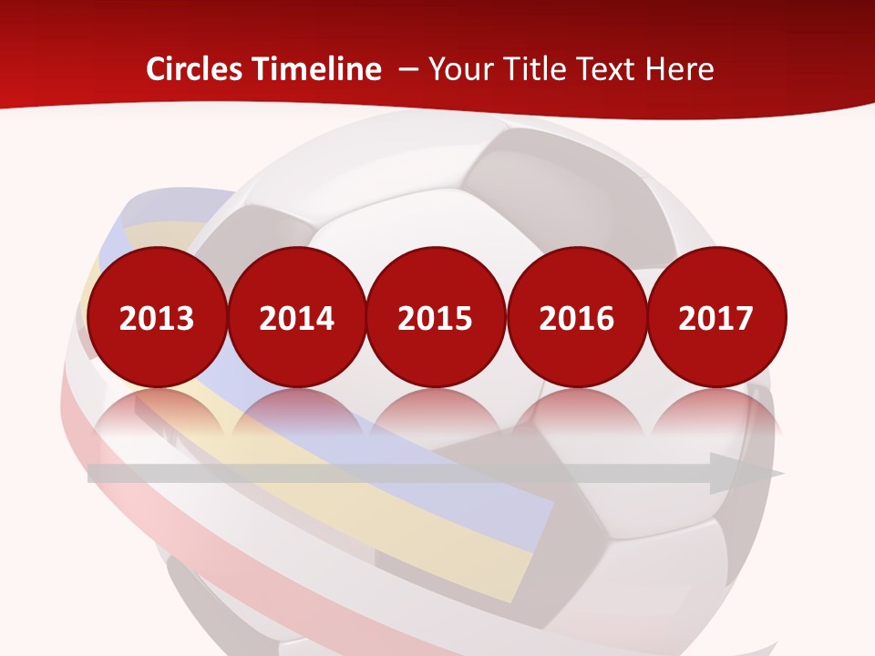 Standard Stadium Leather PowerPoint Template