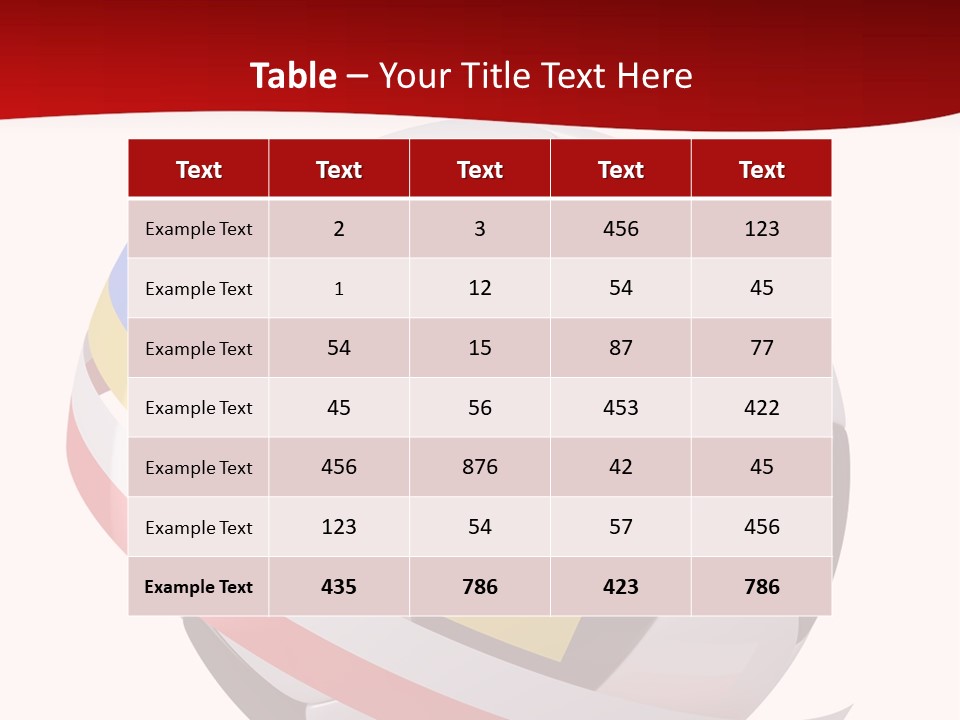 Standard Stadium Leather PowerPoint Template