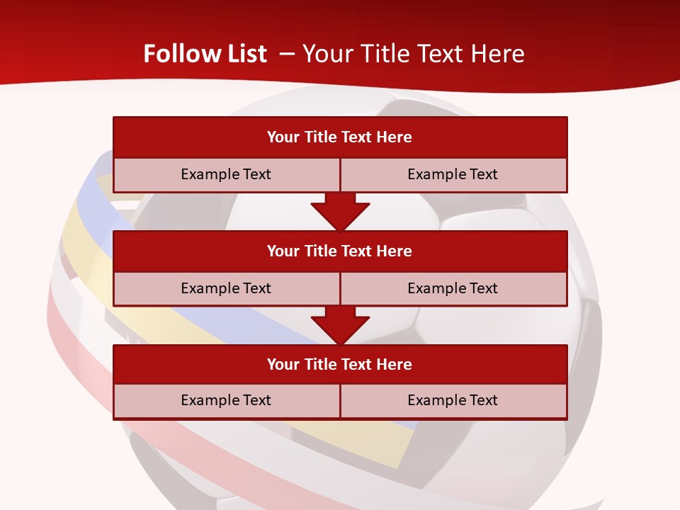 Standard Stadium Leather PowerPoint Template
