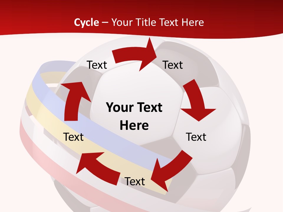 Standard Stadium Leather PowerPoint Template