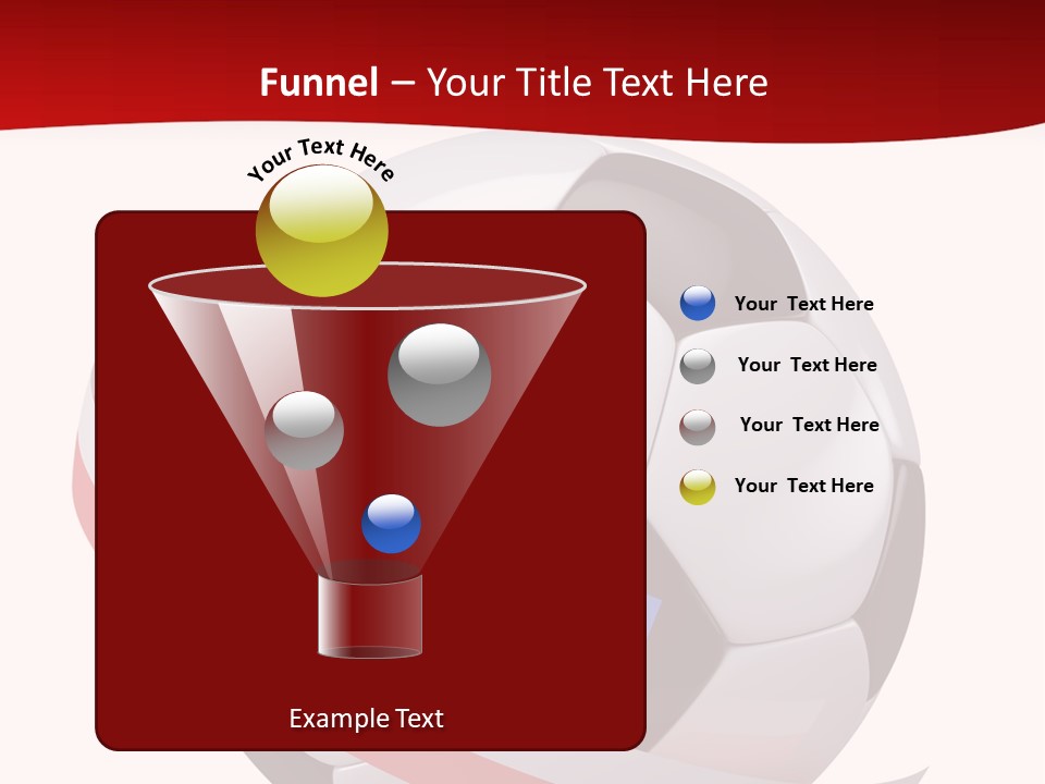 Standard Stadium Leather PowerPoint Template