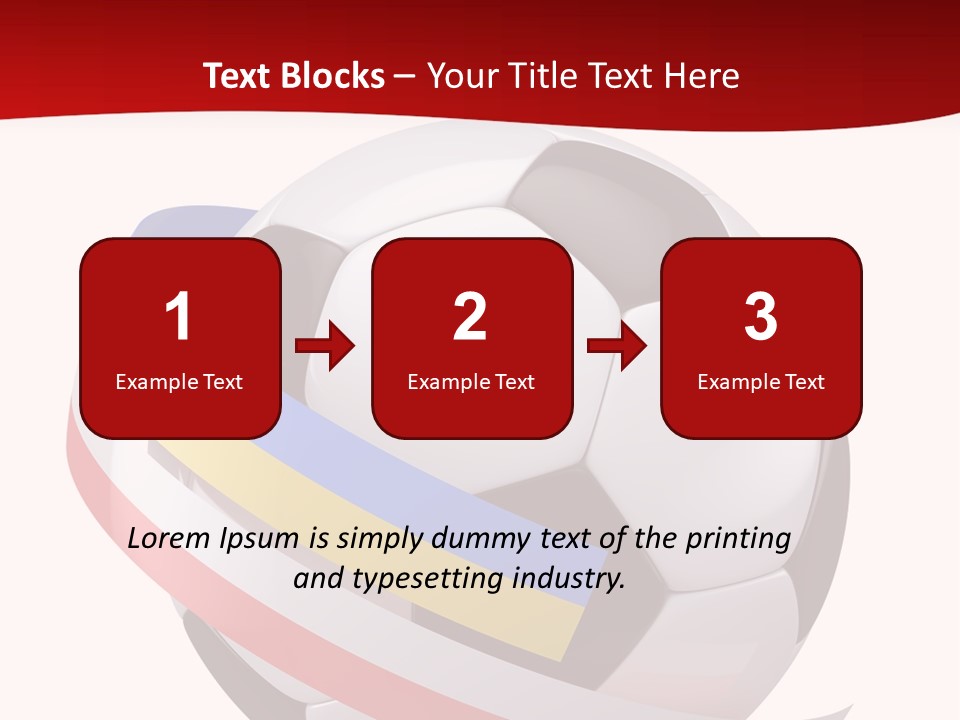 Standard Stadium Leather PowerPoint Template