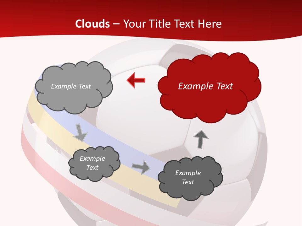 Standard Stadium Leather PowerPoint Template