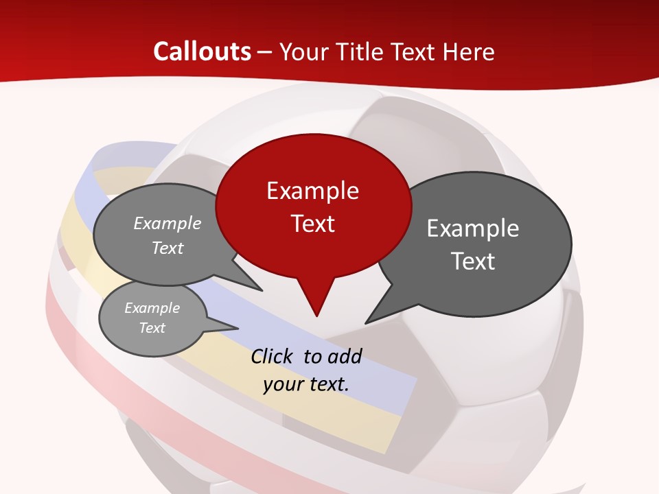 Standard Stadium Leather PowerPoint Template
