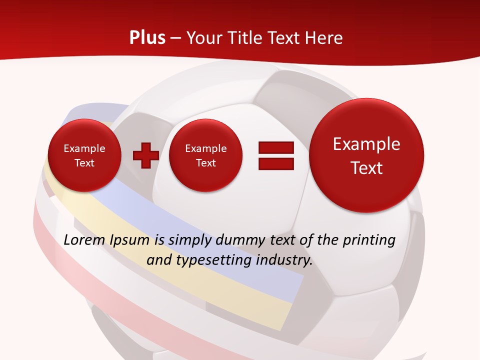 Standard Stadium Leather PowerPoint Template
