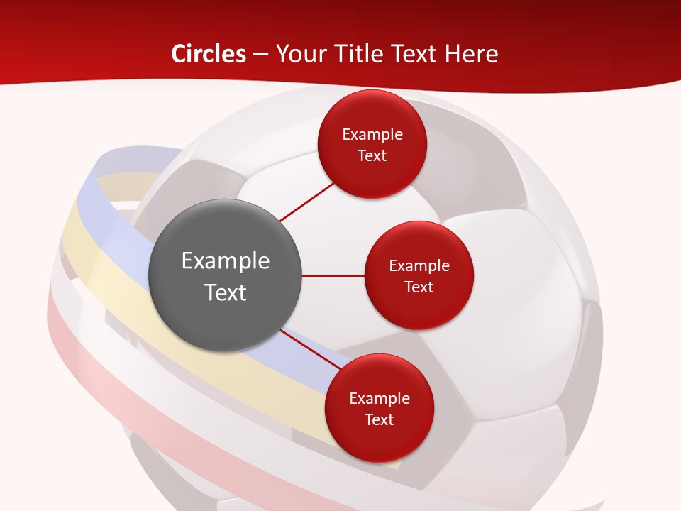 Standard Stadium Leather PowerPoint Template