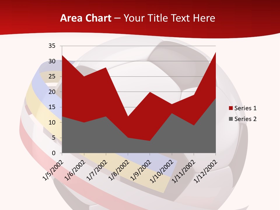 Standard Stadium Leather PowerPoint Template
