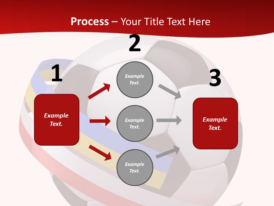 Standard Stadium Leather PowerPoint Template