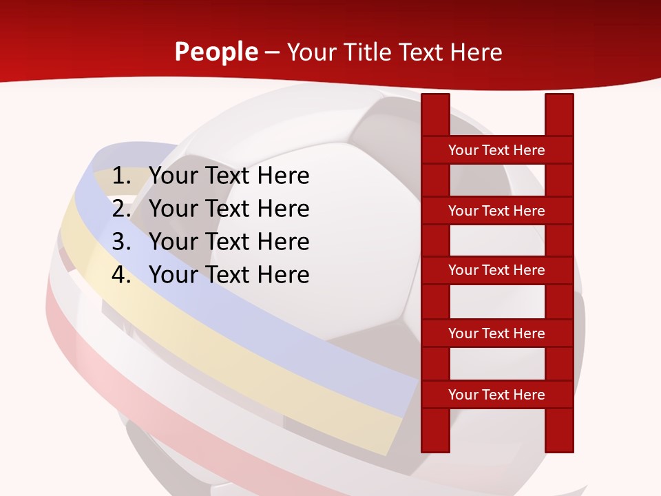 Standard Stadium Leather PowerPoint Template