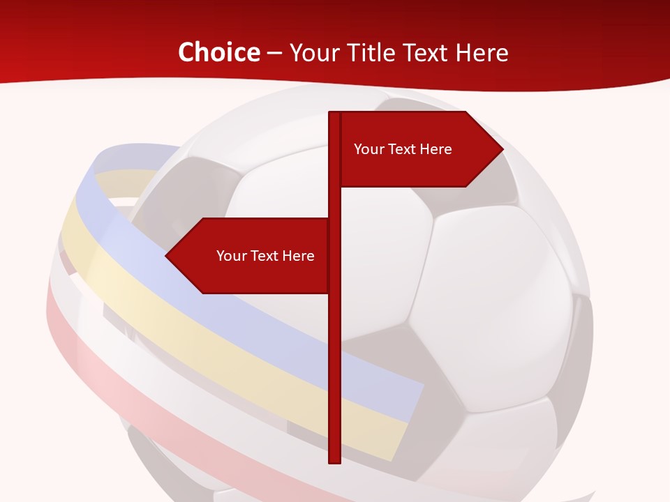 Standard Stadium Leather PowerPoint Template