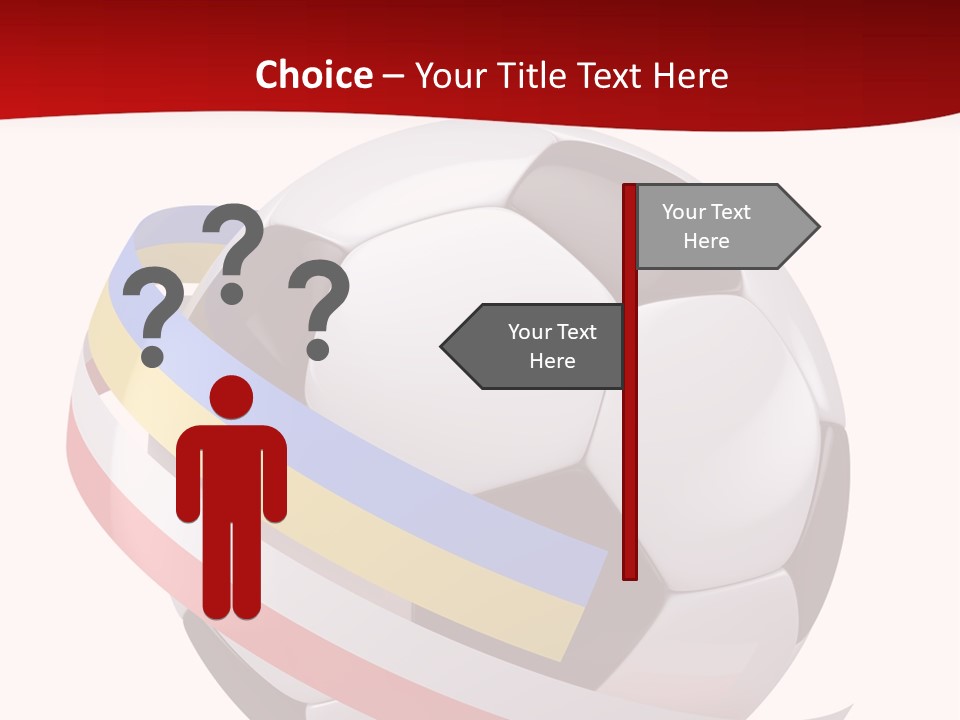 Standard Stadium Leather PowerPoint Template