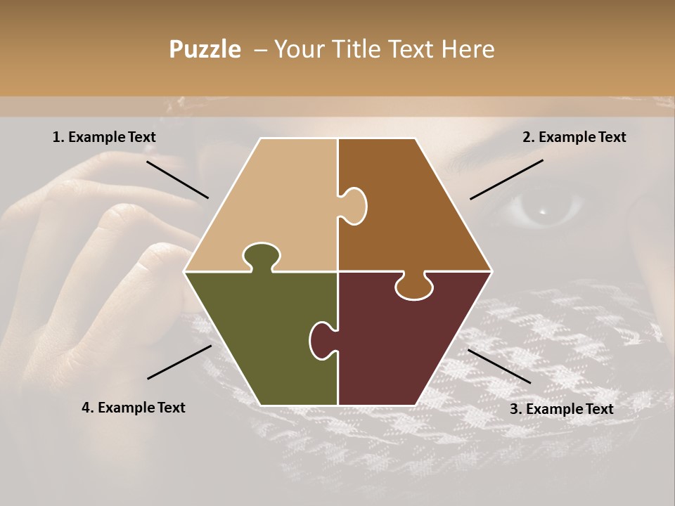 Clothing Dark Arabic PowerPoint Template