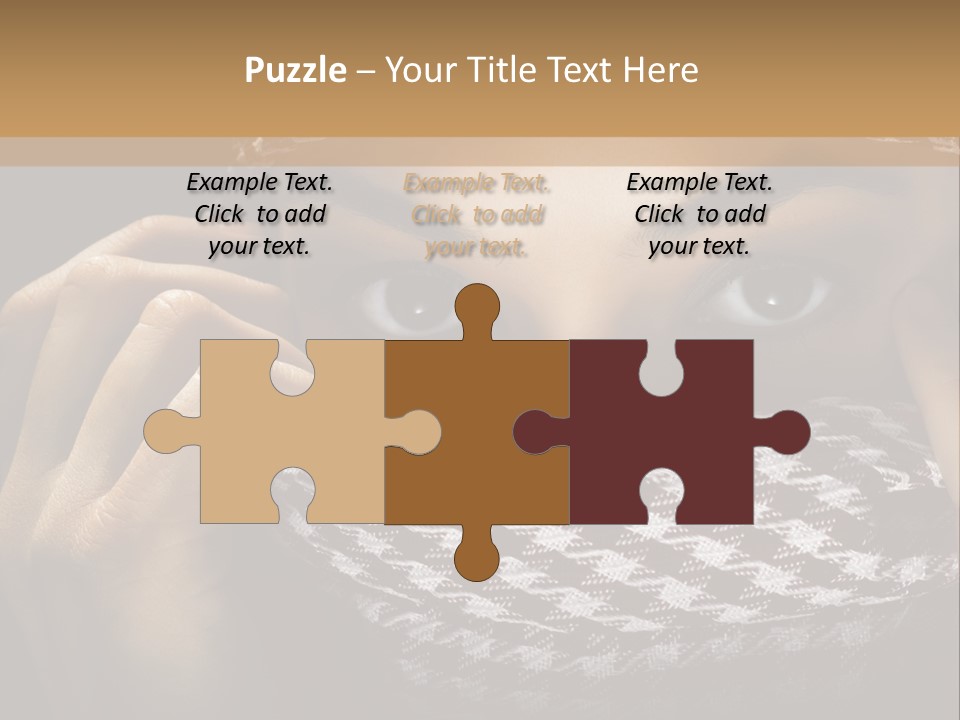 Clothing Dark Arabic PowerPoint Template