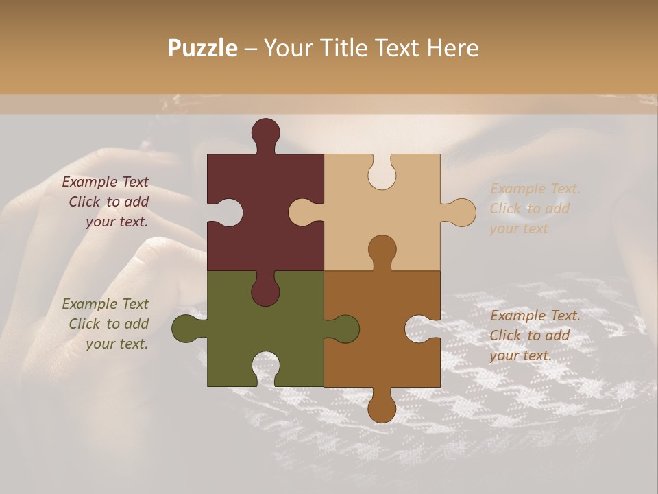 Clothing Dark Arabic PowerPoint Template