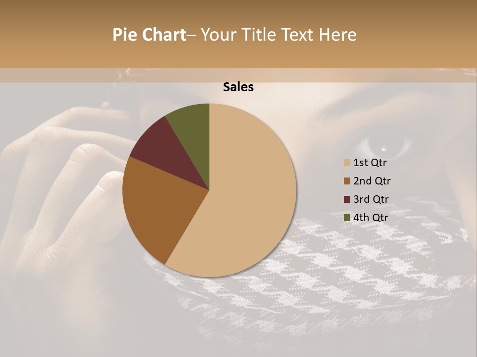 Clothing Dark Arabic PowerPoint Template