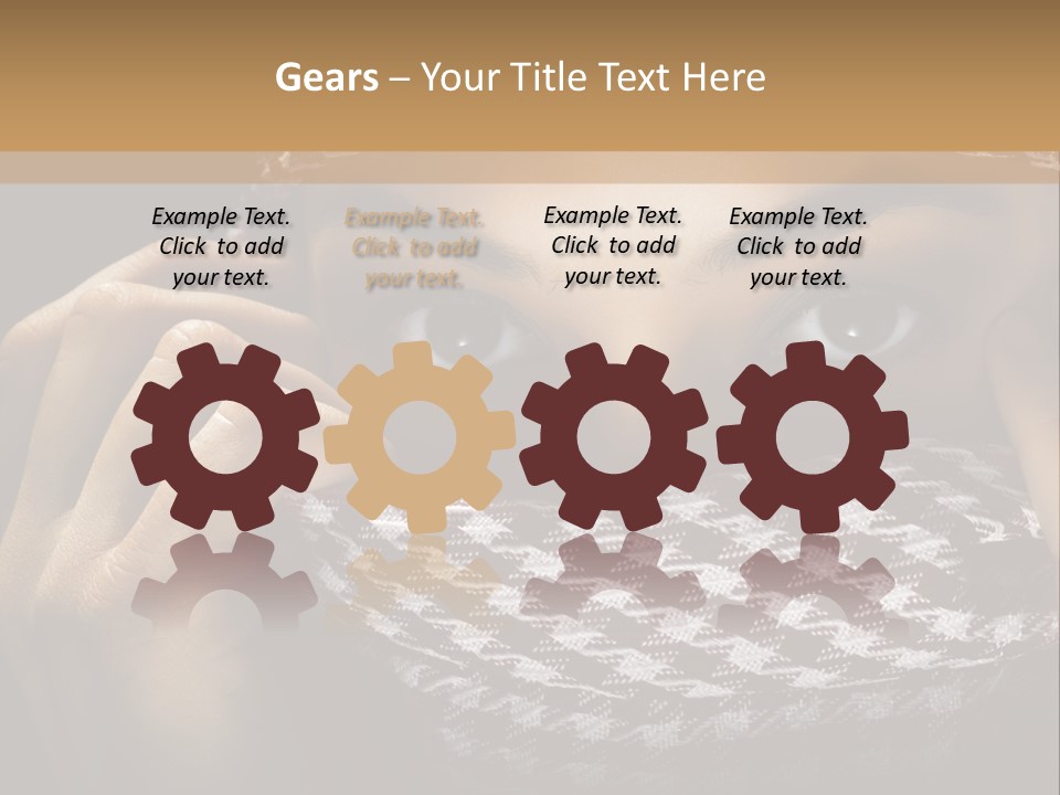 Clothing Dark Arabic PowerPoint Template