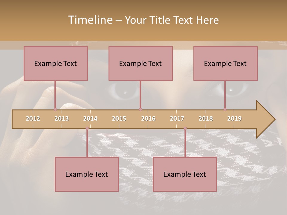 Clothing Dark Arabic PowerPoint Template