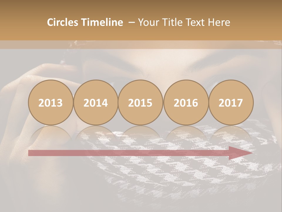 Clothing Dark Arabic PowerPoint Template