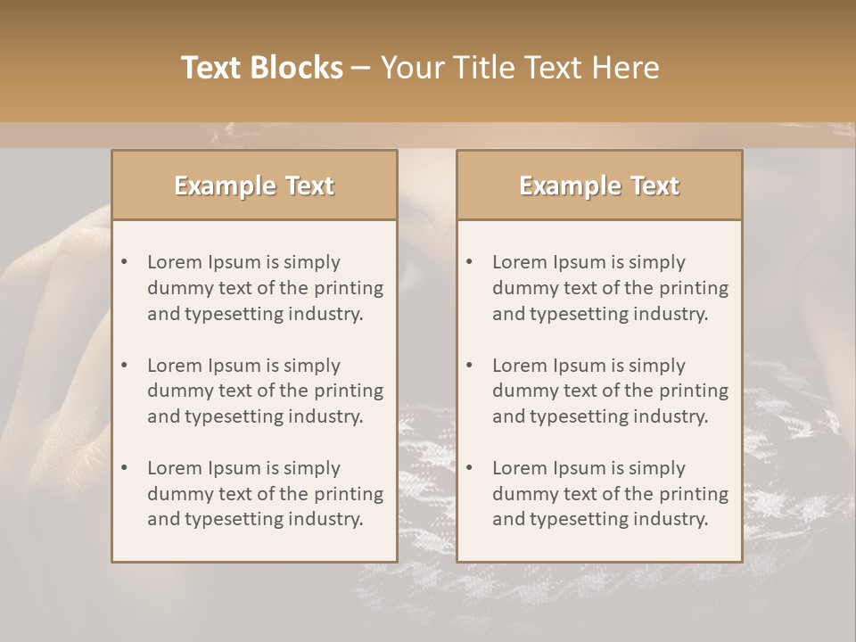 Clothing Dark Arabic PowerPoint Template