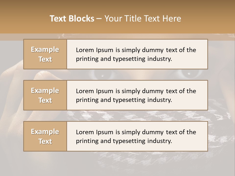 Clothing Dark Arabic PowerPoint Template